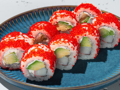 Kawior z latającej ryby