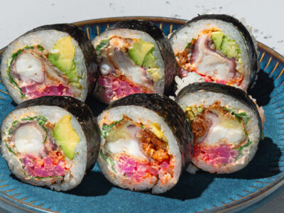 Ośmiornica w tempurze