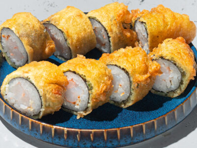 Krewetki roll w Tempurze