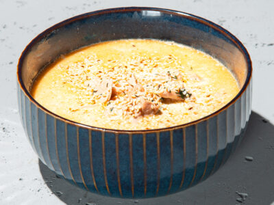 Sake Jiru z łososiem