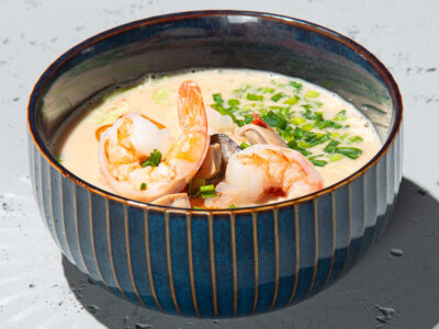 Kokosowa z krewetkami